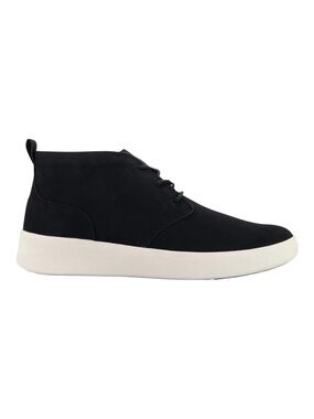 Men’s Izod Logo Black Palmer Lace Up Chukka Boots Rubber Sole EUC Size 11